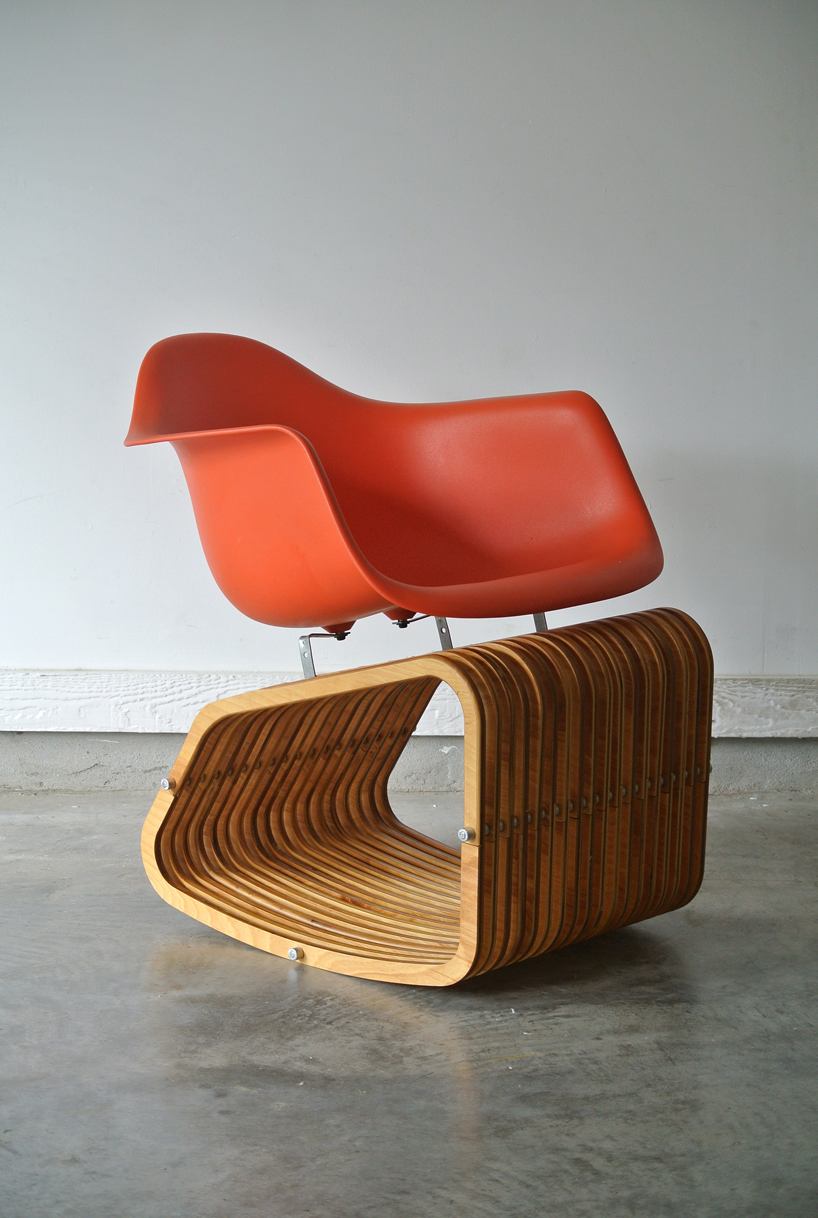 rocking-2-gether chair by studio PAULBAUT designboom