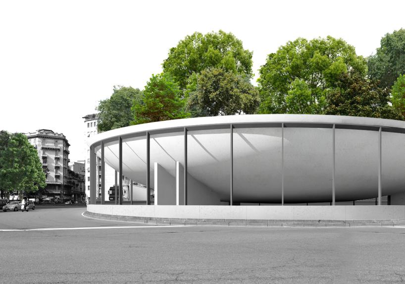 LAD and hypnos propose an elevated garden within the urban fabric of milan designboom