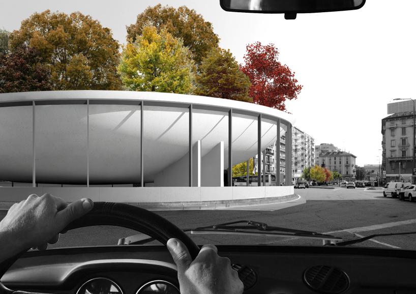 LAD and hypnos propose an elevated garden within the urban fabric of milan designboom