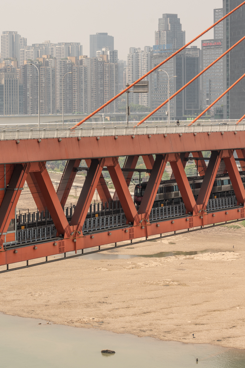 human vs city by kris provoost portrays humanity amid the density of chongqing, china designboom