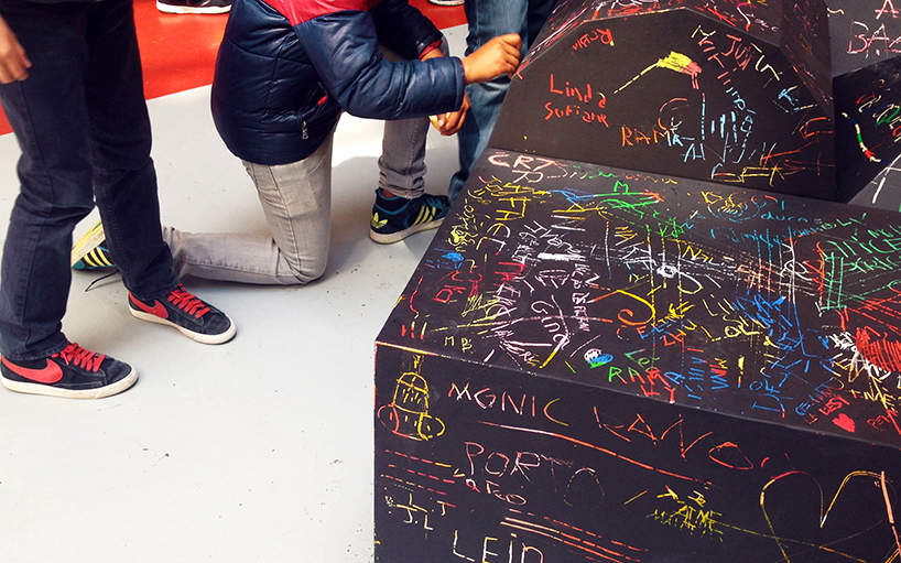 scratch island benches engages paris' youth through creativity and art - 1