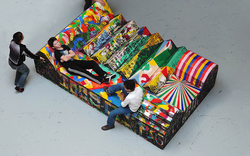 scratch island benches marion pinaffo bonnefrite designboom scratch island benches marion pinaffo bonnefrite designboom