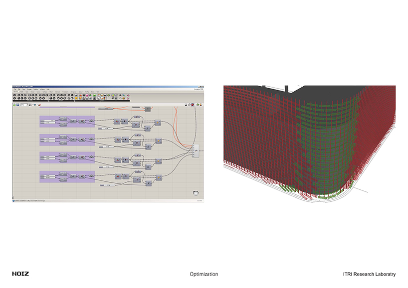 noiz architects industrial technology research institute facade taiwan designboom