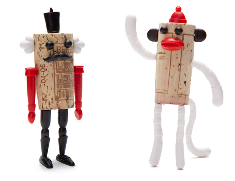 classic toys corkers reddish studio monkey business designboom
