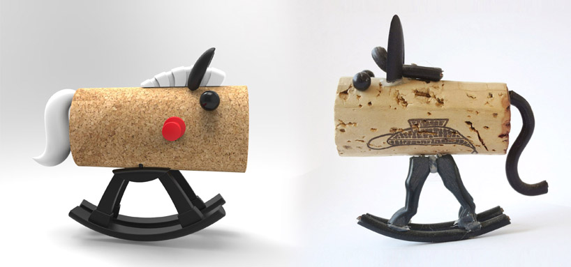 classic toys corkers reddish studio monkey business designboom