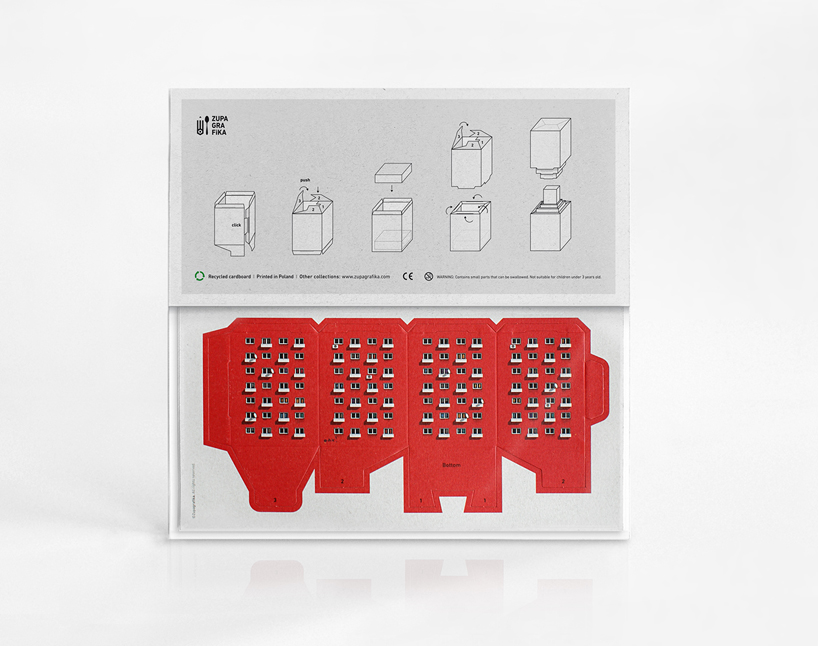 blokoshka modernist architectural matryoshka zupagrafika