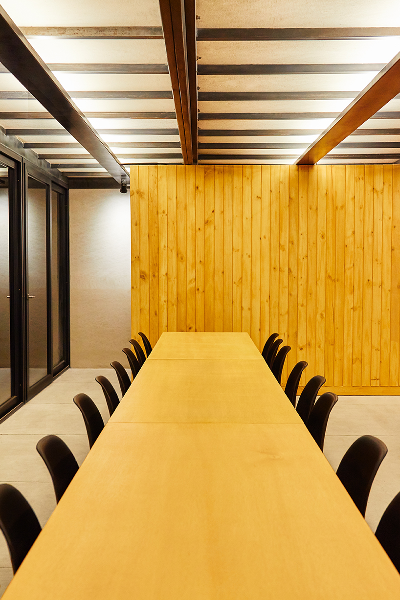 estudio felipe escudero designs factory workers' dining space in ecuador