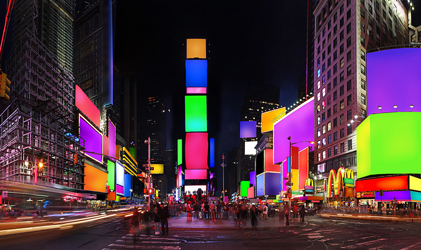 cosimo scotucci times square monument to diversity designboom
