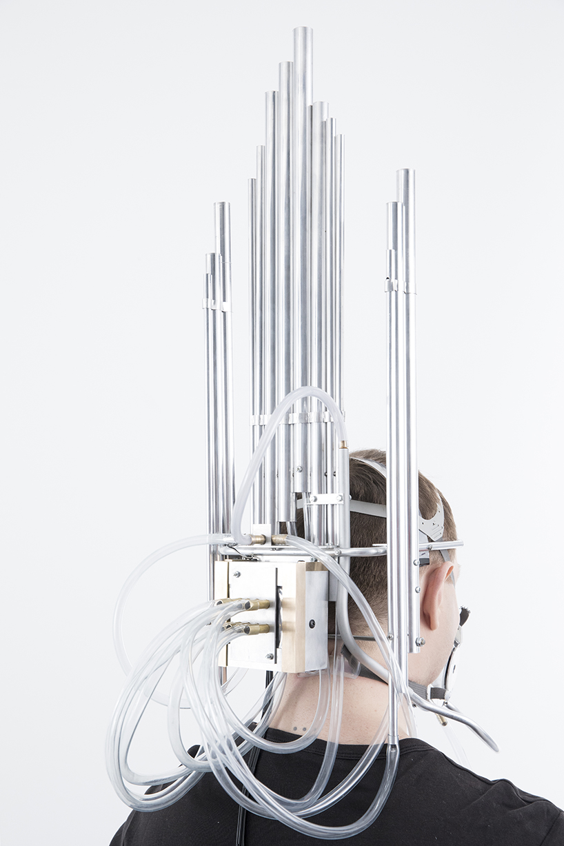 'last breath' is a wearable mask organ designed by ::vtol:: designboom
