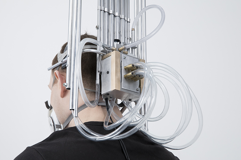 'last breath' is a wearable mask organ designed by ::vtol:: designboom