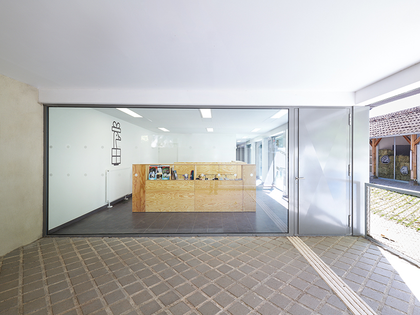 FREAKS refurbs strasbourg zoo's pedagogical farm in north-west france designboom