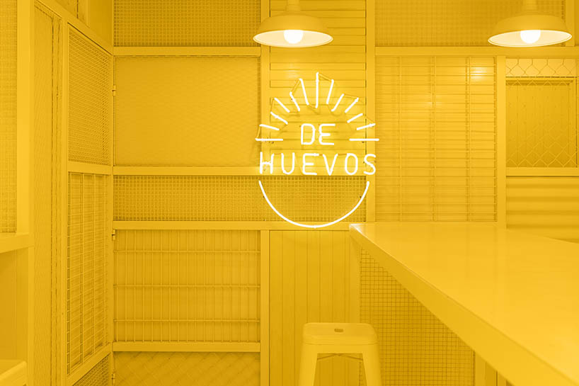 cadena concept design builds an egg-inspired fast food concept in mexico designboom