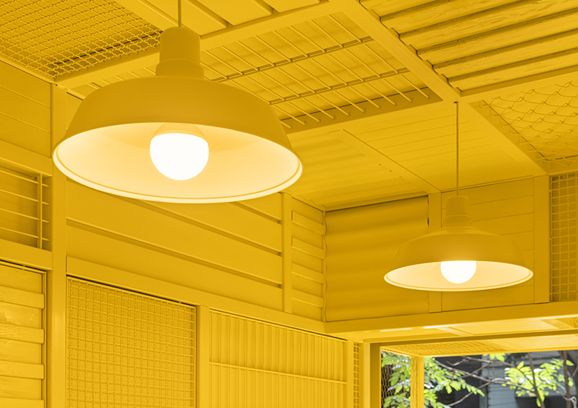 cadena concept design builds an egg-inspired fast food concept in mexico designboom