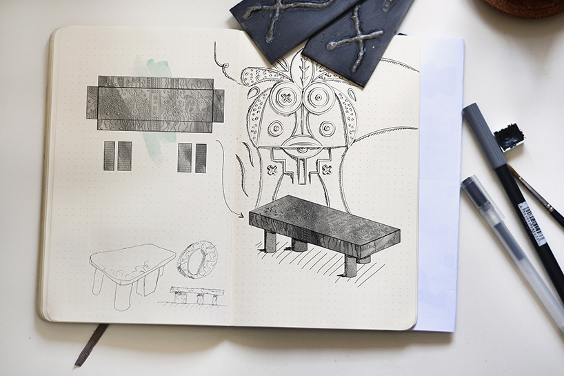 soldita drawing with metal 8