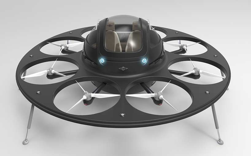jet capsule identified flying object designboom