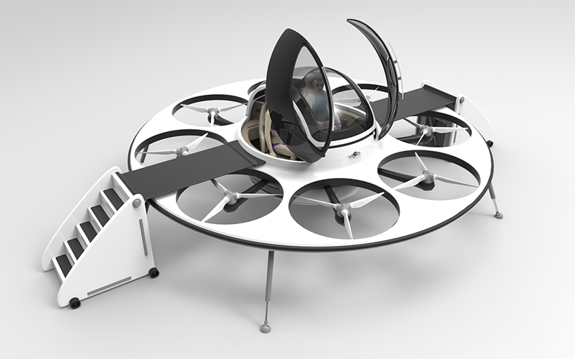 jet capsule identified flying object designboom