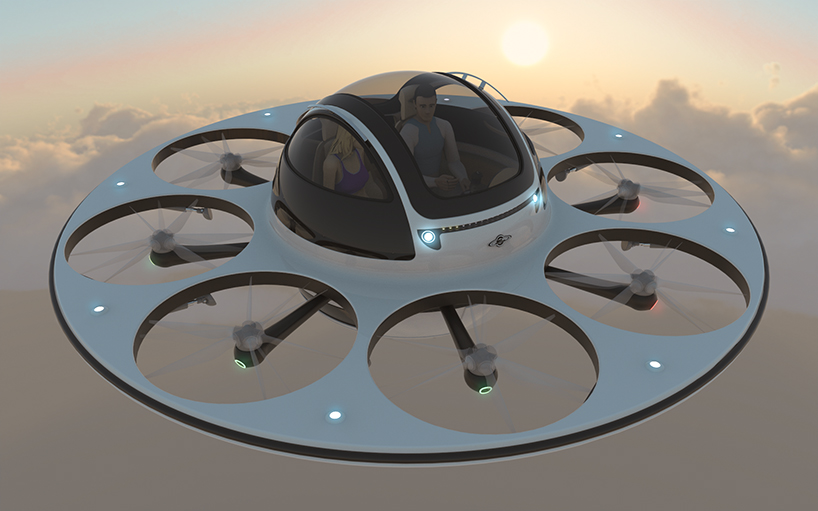 jet capsule identified flying object designboom