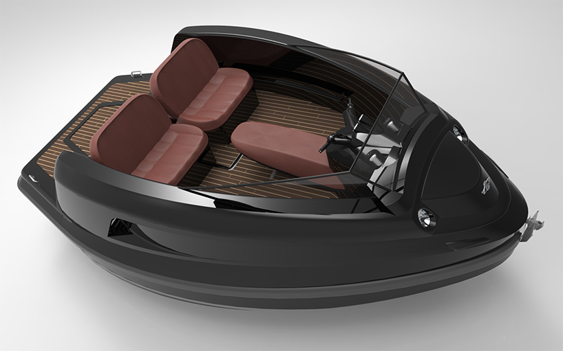 jet capsule's newest mini jet has a removable roof designboom