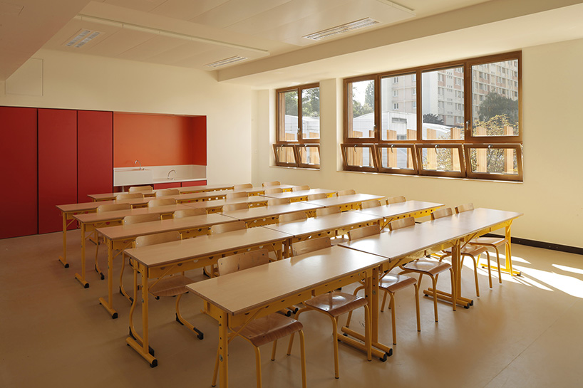 JFS architectes' eco-friendly nursery/primary school in paris - 5