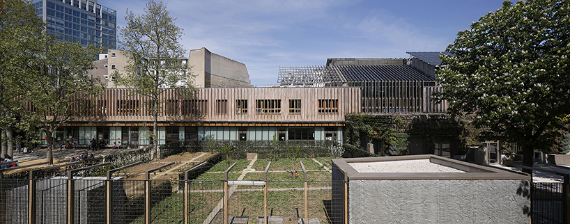 JFS architectes' eco-friendly nursery/primary school in paris - 6