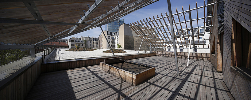 JFS architectes' eco-friendly nursery/primary school in paris - 3