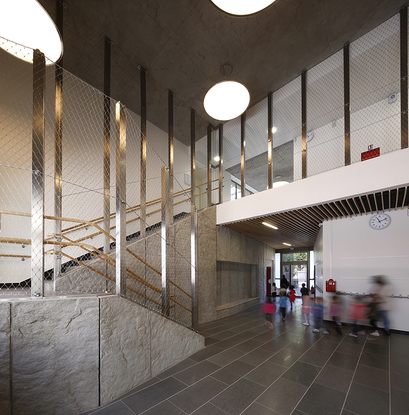 JFS architectes' eco-friendly nursery/primary school in paris - 4