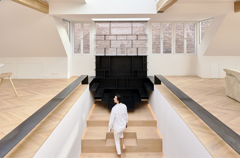 contemporary penthouse in amsterdam by zu studio 1