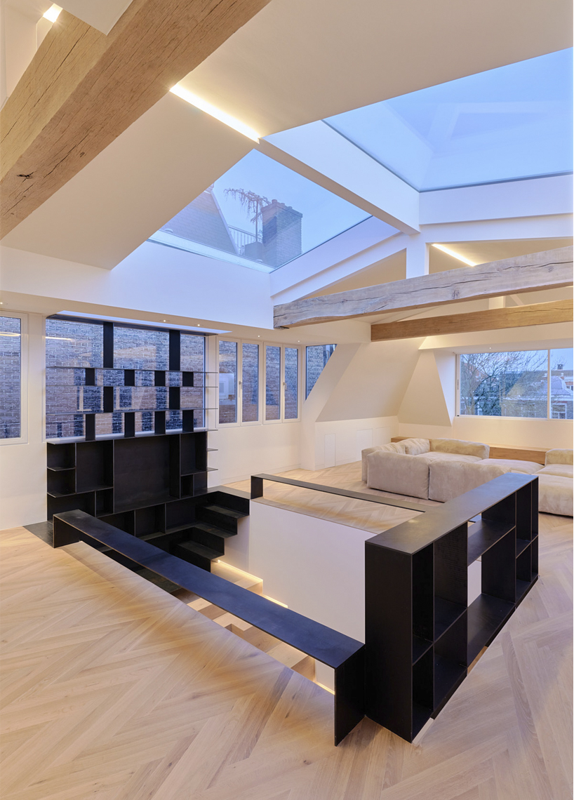 contemporary penthouse in amsterdam by zu studio 10