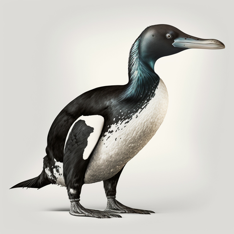 angelo renna envisions how centuries-long extinct creatures would look today using midjourney