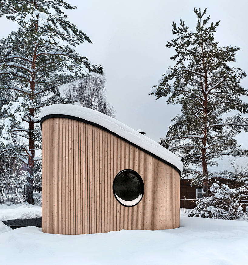 FLEXSE by SA lab is a compact living module made from 100% recyclable materials designboom