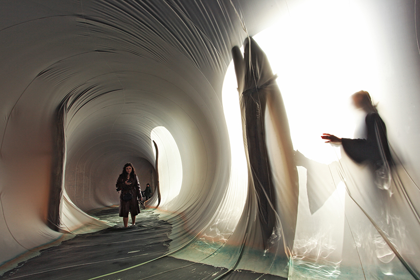 plastique fantastique creates a dream-like space at venice art biennale 2019 designboom