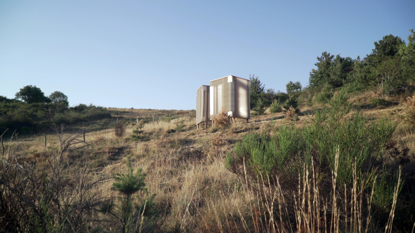 the cloud collective temporary ruins designboom