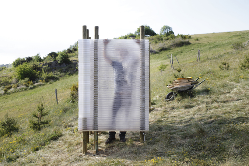the cloud collective temporary ruins designboom