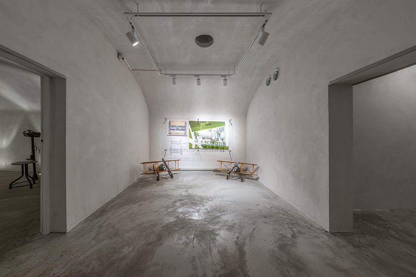 studio APL turns a military bunker into a multimedia gallery in taiwan designboom