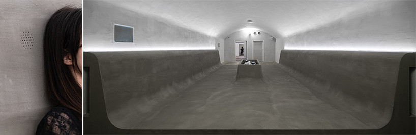 studio APL turns a military bunker into a multimedia gallery in taiwan designboom