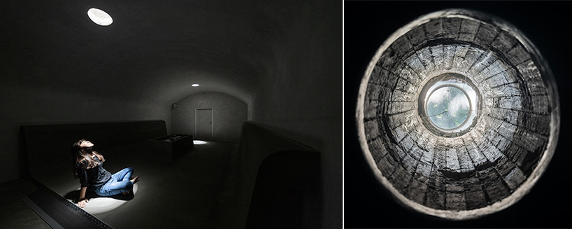 studio APL turns a military bunker into a multimedia gallery in taiwan designboom