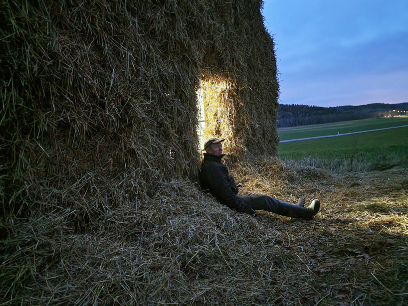 reviving a dilapidated swedish farm house with hay from its land