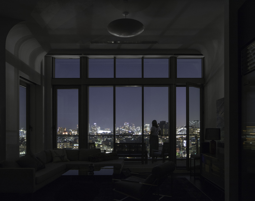 inaba williams softly curves the ceiling coving of 'williamsburg penthouse' in brooklyn designboom