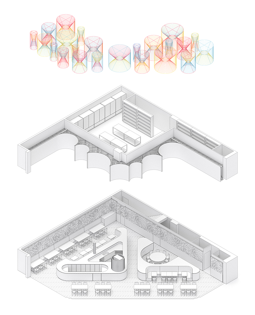 colorful lanterns float above quito restaurant designed by hou de sousa 8