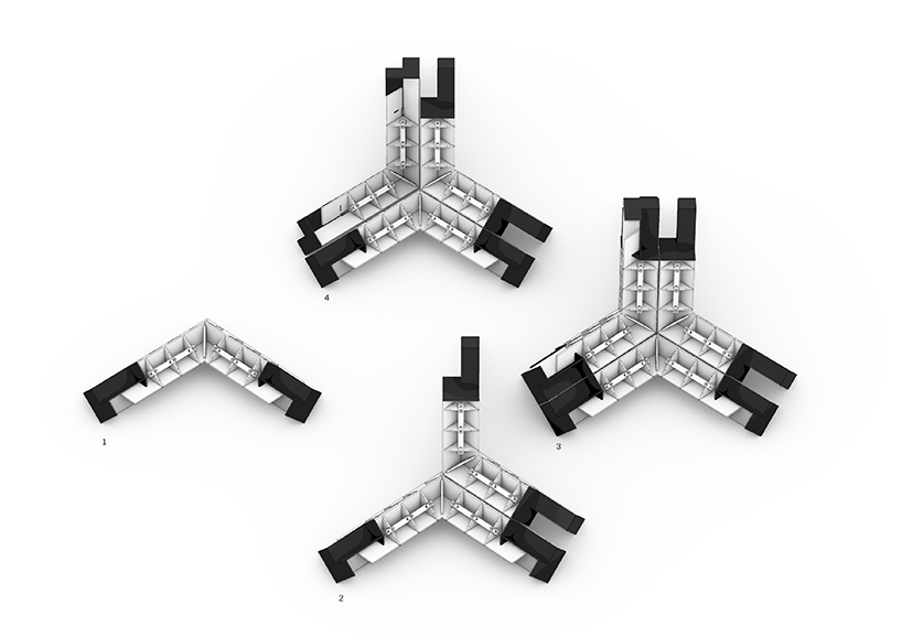 gilles retsin fuses augmented reality with timber construction at the royal academy london designboom