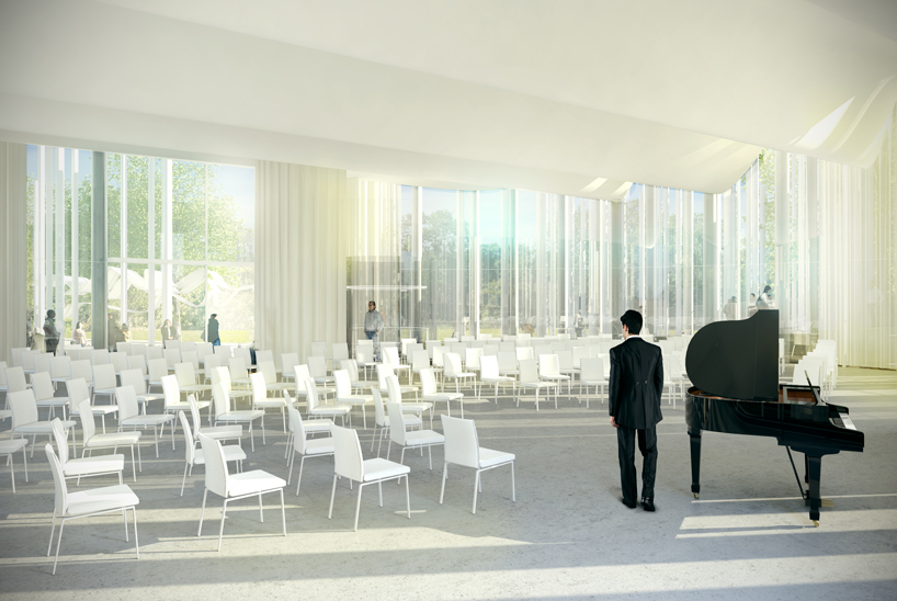 studio ARCVS abstracts symphony for house of hungarian music proposal - 4