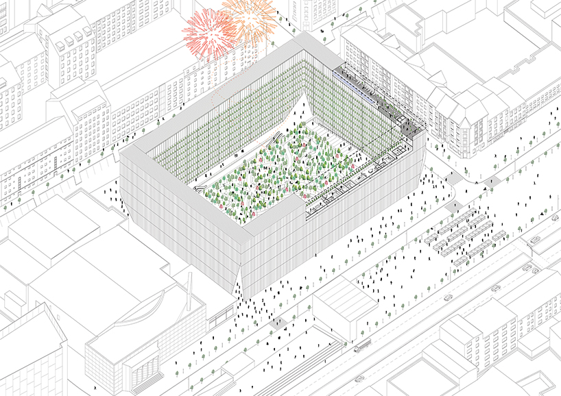 beomki lee green showers hamburg designboom