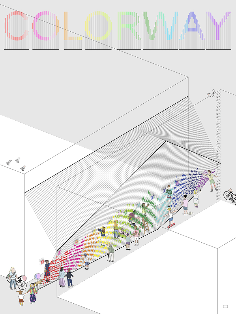 beomki lee colorway passageways designboom