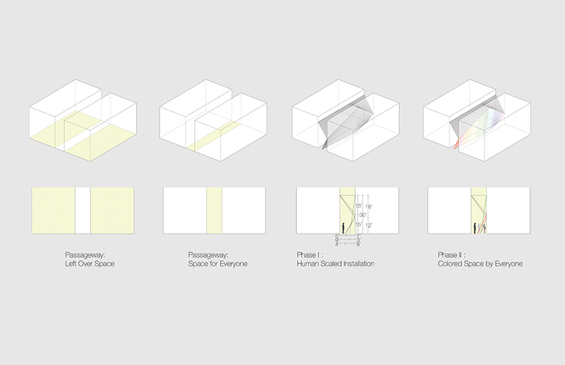 beomki lee colorway passageways designboom