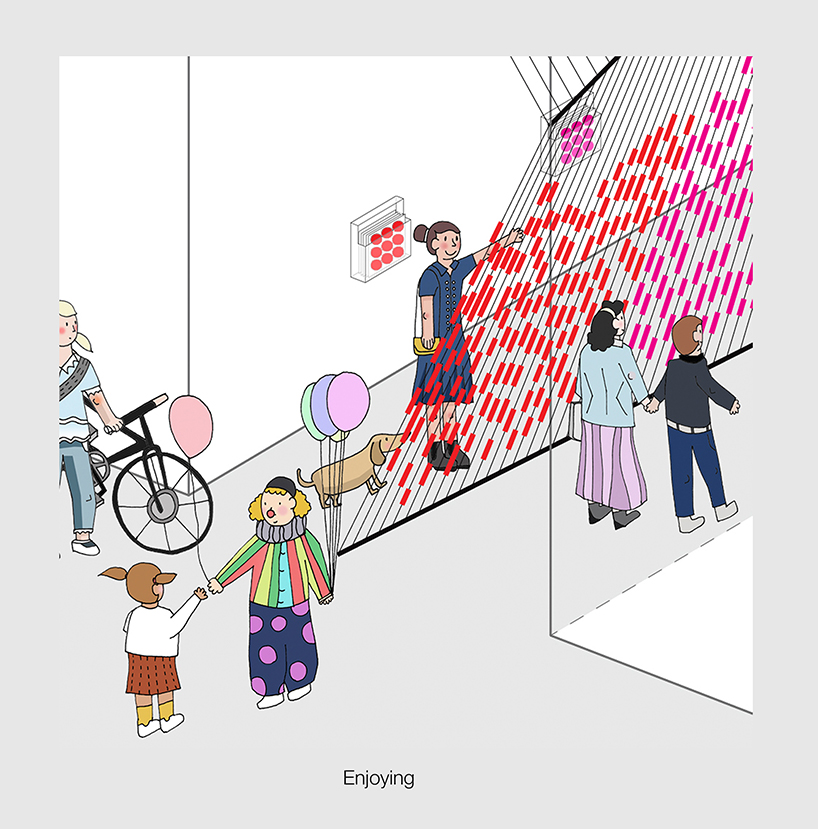 beomki lee colorway passageways designboom