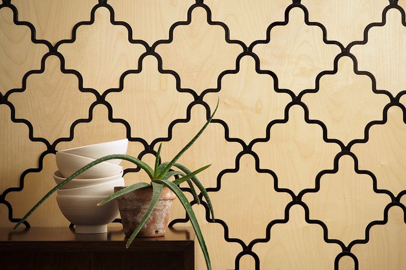 serena confalonieri tarsine wall covering portego designboom