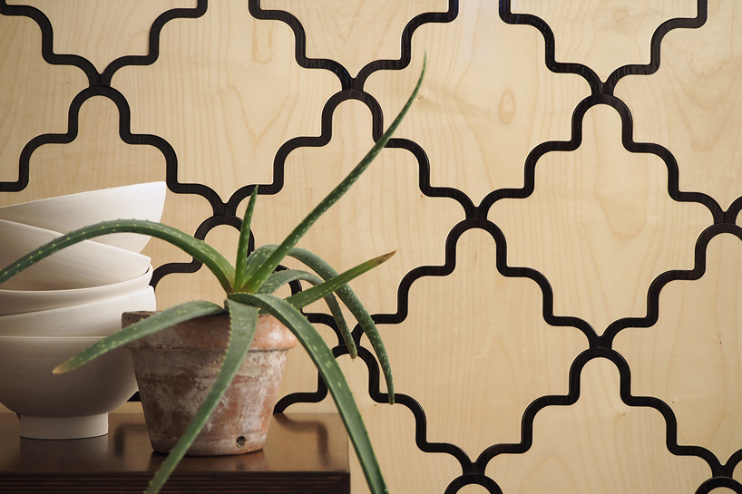 serena confalonieri tarsine wall covering portego designboom