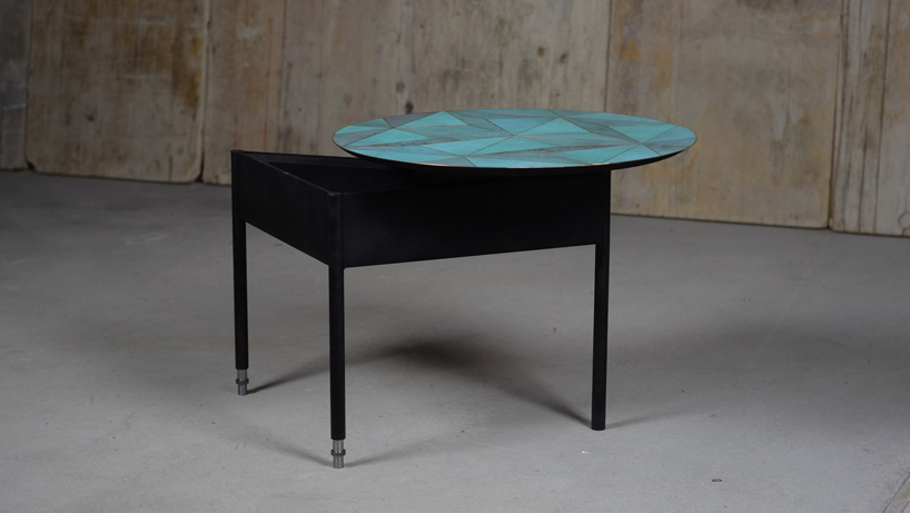 alessandro zambelli marque collection inlaid metal designboom