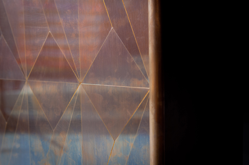 alessandro zambelli marque collection inlaid metal designboom