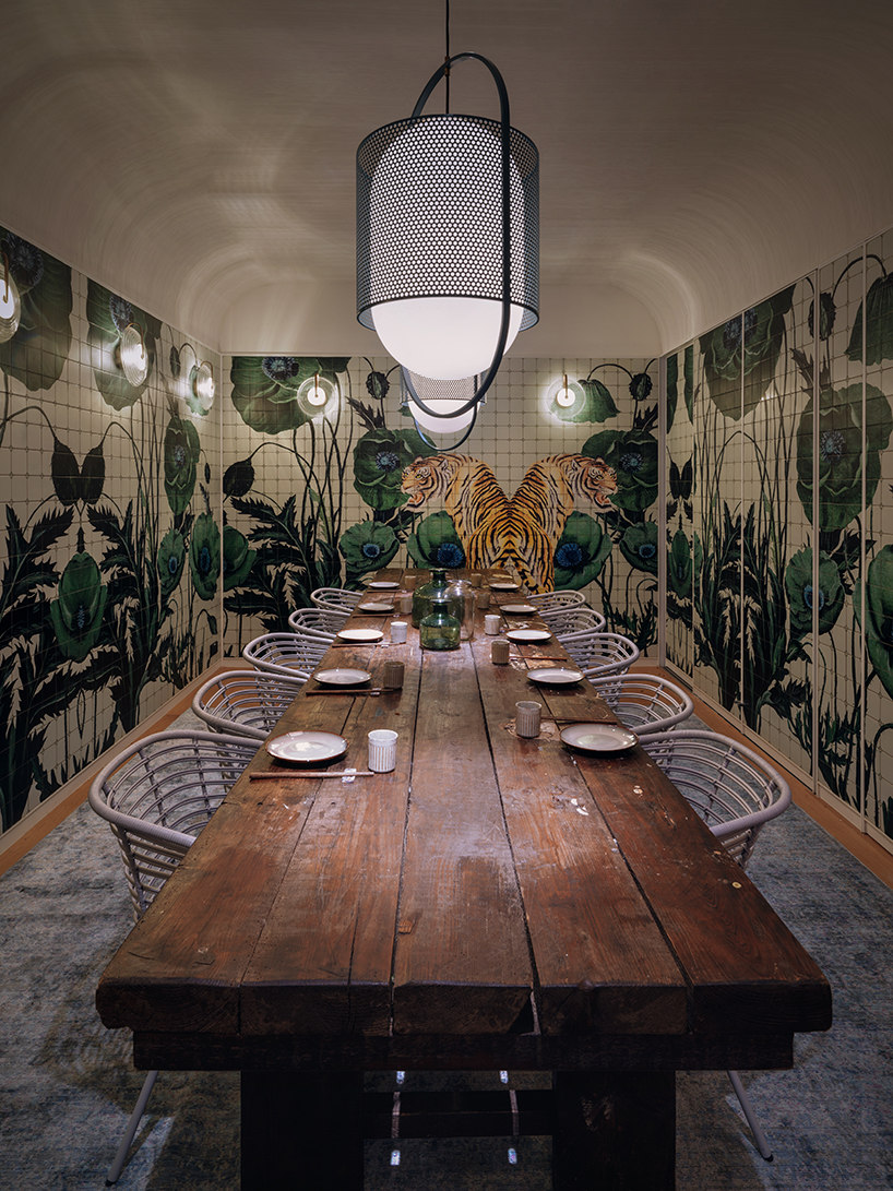 dim sum restaurant in hong kong by linehouse turns british tea hall into chinese canteen designboom